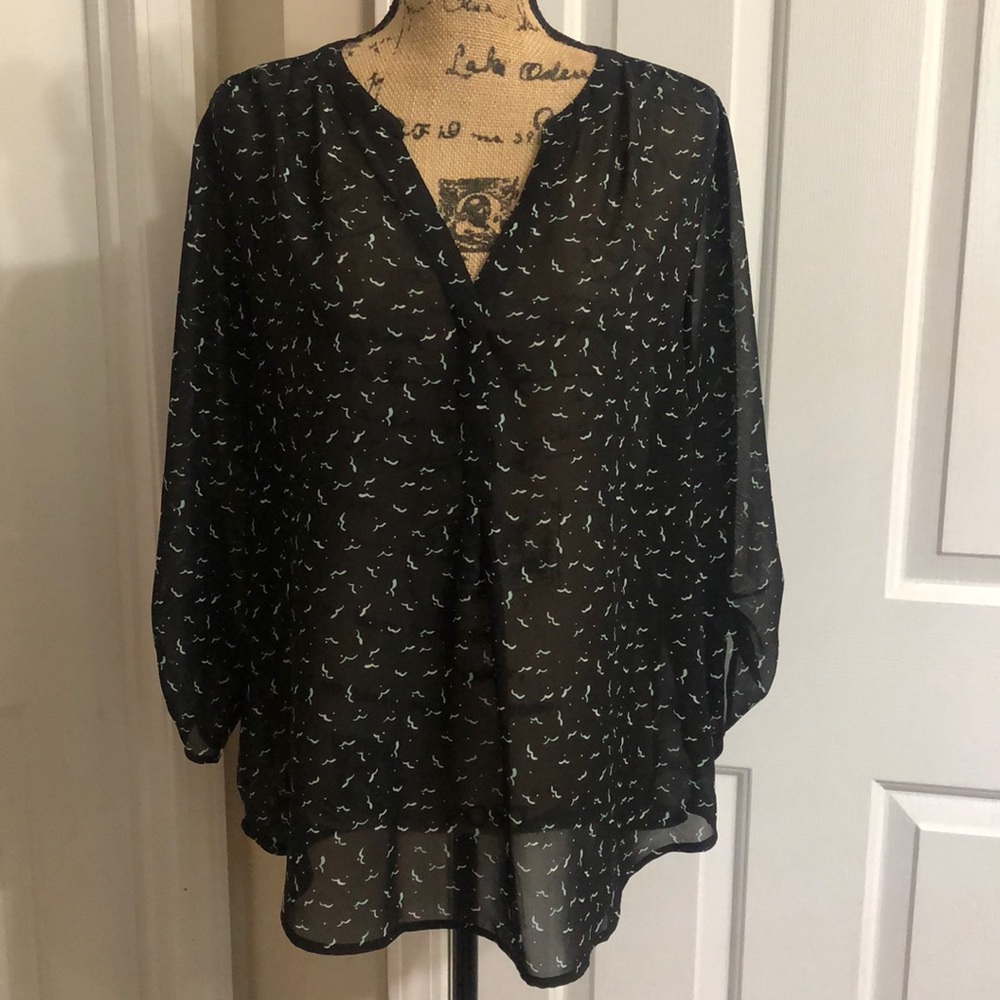 Maurices Sheer Blouse